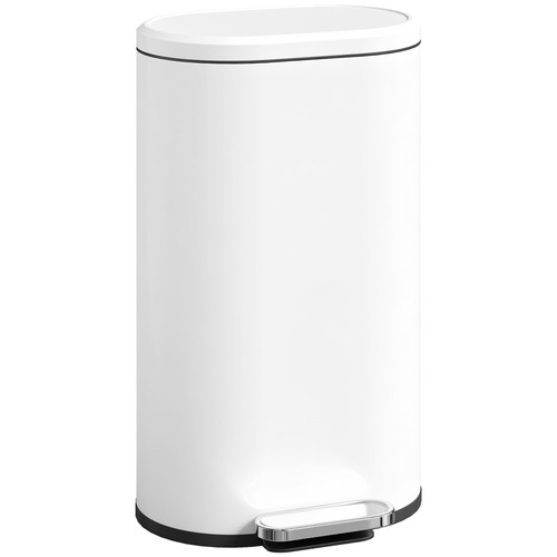 Modern curved kitchen bin - l,