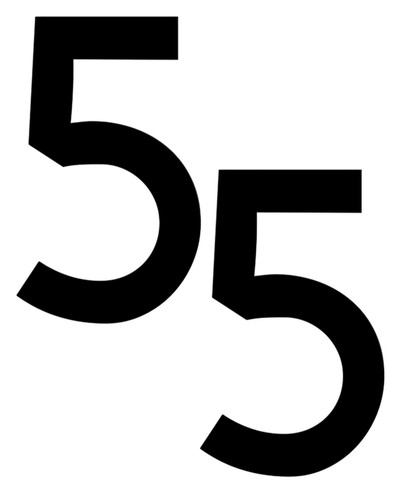 Number decal stickers pack - 5,