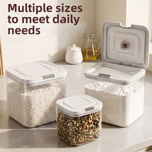 Kitchen flour bin - kitchen, with